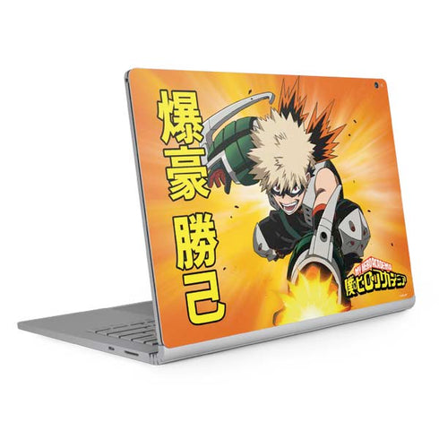My Hero Academia Katsuki Bakugo Season 4 Surface Book 2 15in Skin